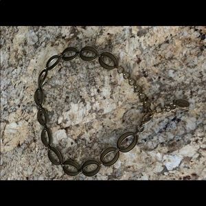 Fossil Open Oval Belt Chain Belt Sz M/L